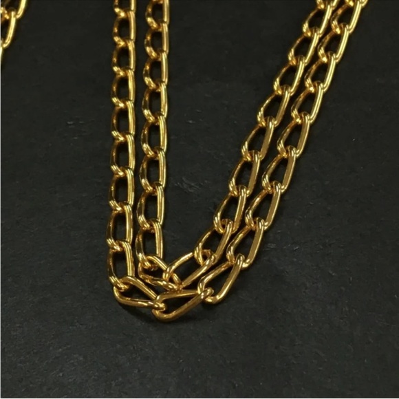 GUCCI Sherry Line Perfume Bottle Gold Tone Pendant Necklace, Authentic - Picture 7 of 7